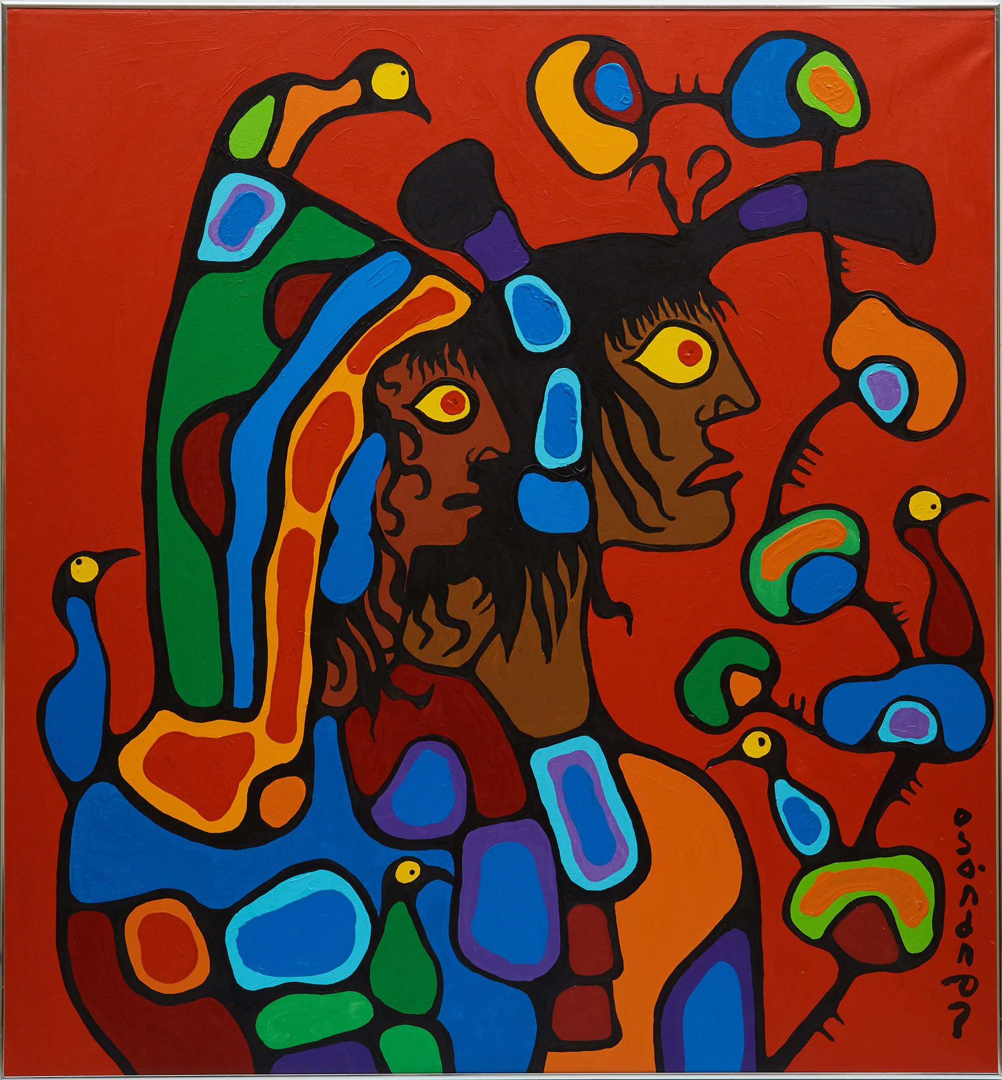 1680720630978morrisseau Two Hemispheres 56x52 Jpg