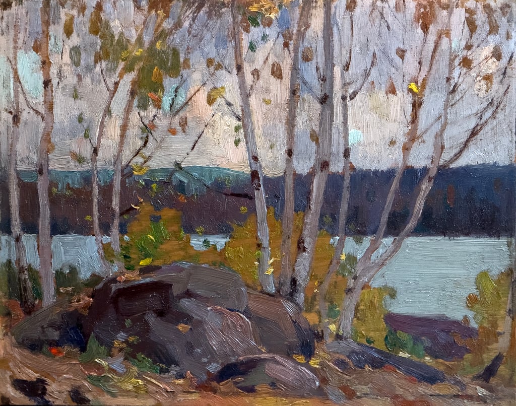 Birches,