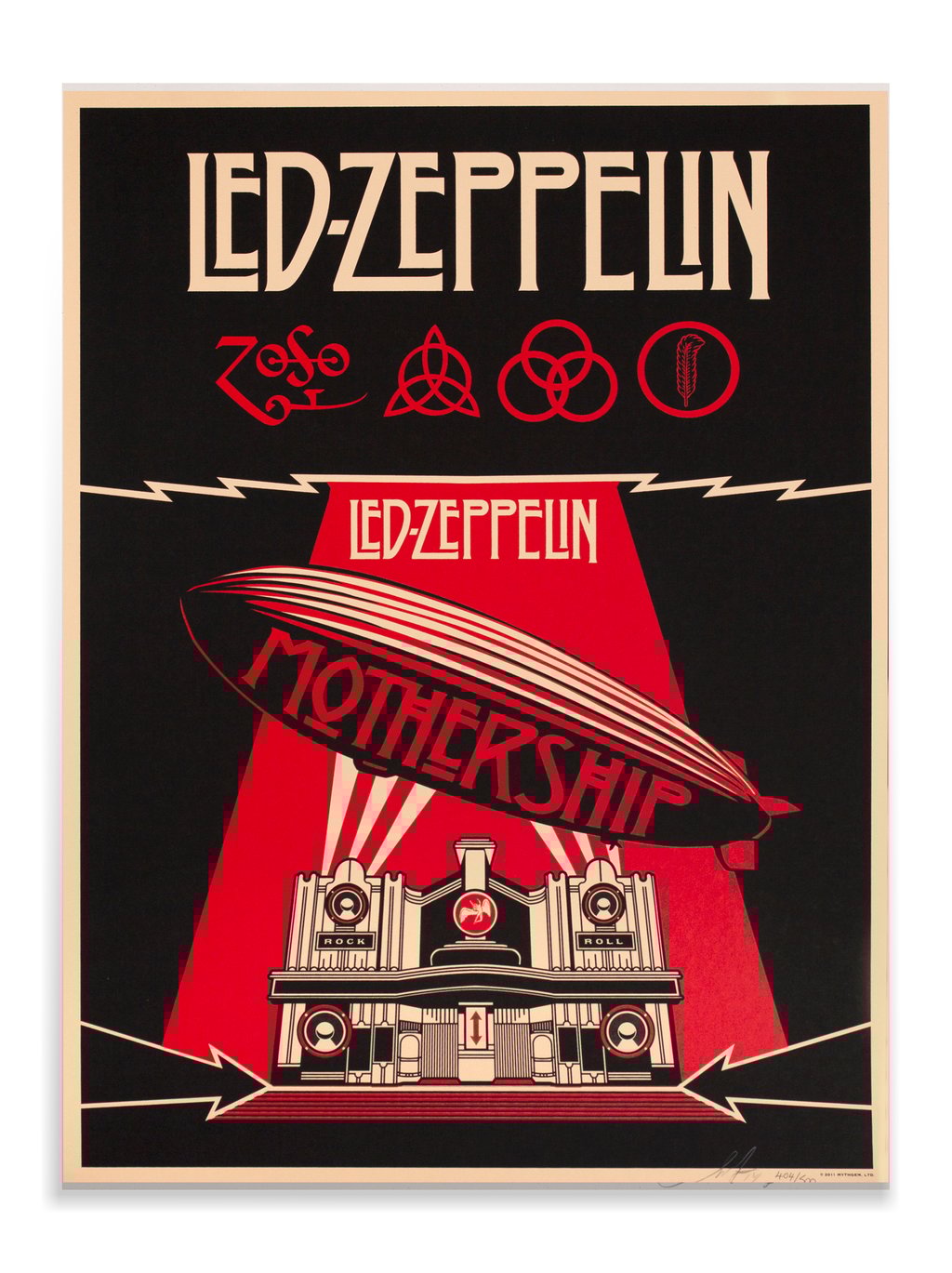 Led Zeppelin Mothership by Shepard Fairey | Mayberry Fine Art