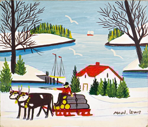 Transitioning Treasures – Paintings by Maud Lewis
